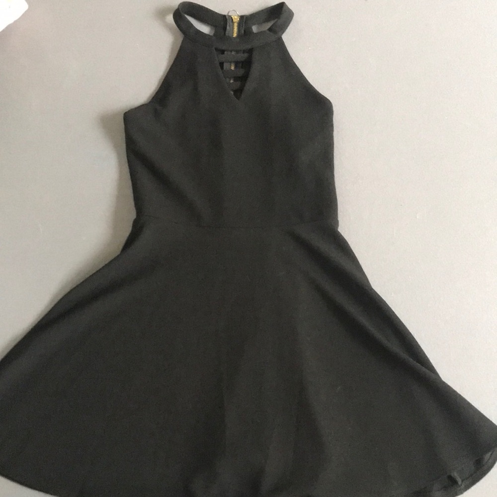 WORN ONCE formal black dress